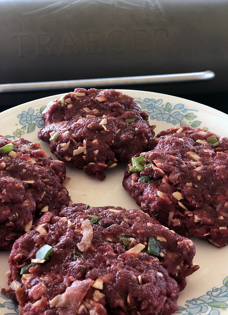 Venison deals burger recipe