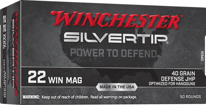 Silvertip Rimfire 22 Win Mag W22MST front box