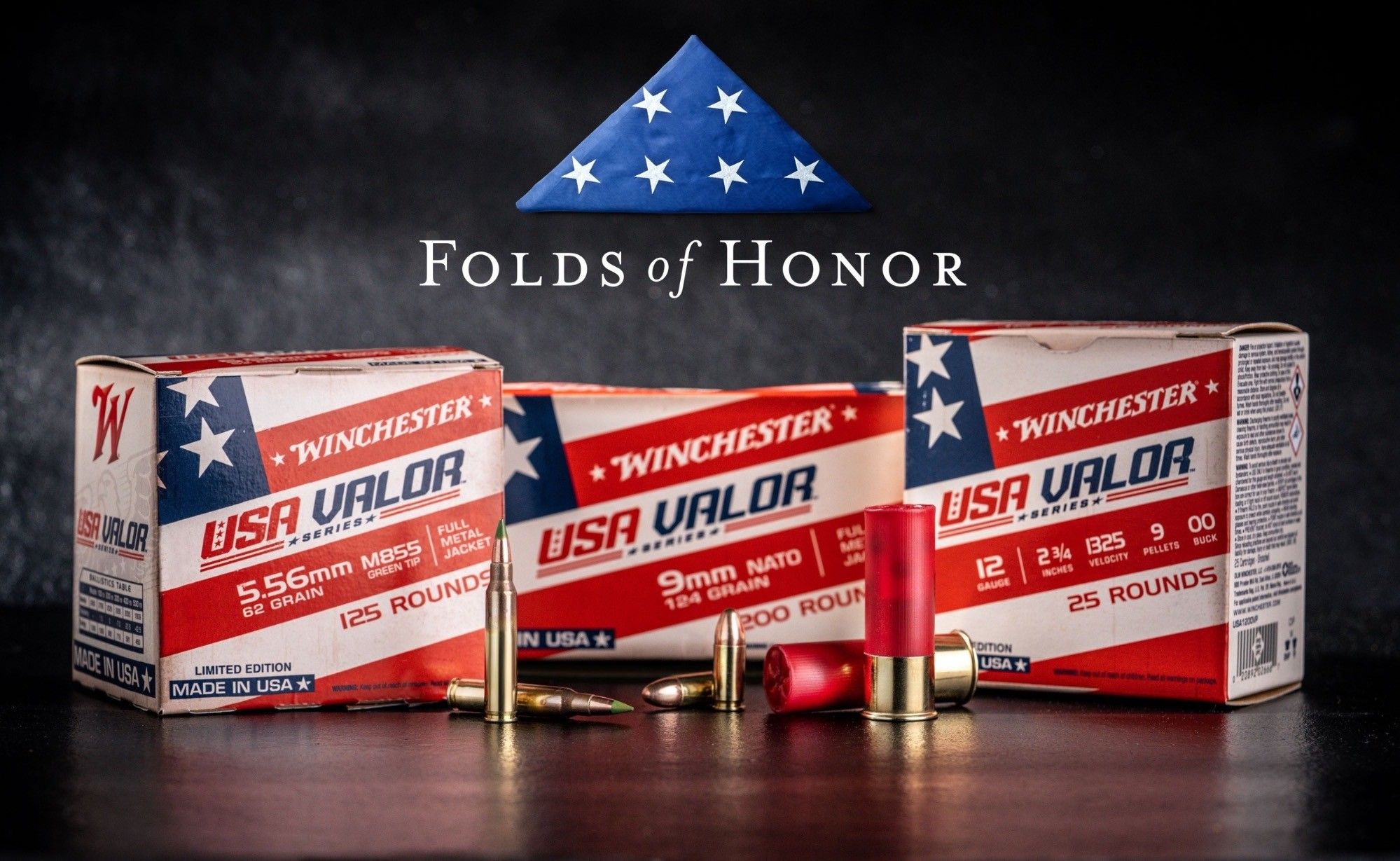 Winchester Commits $100,000 to Folds of Honor Educational Scholarships