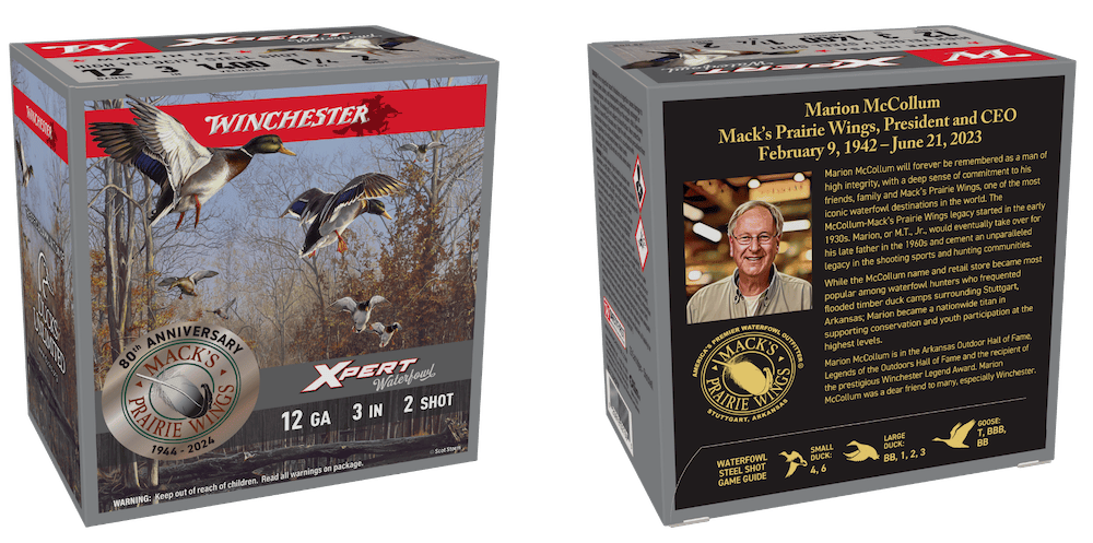 Winchester® Ammunition Honors Mack’s Prairie Wings and Marion McCollum