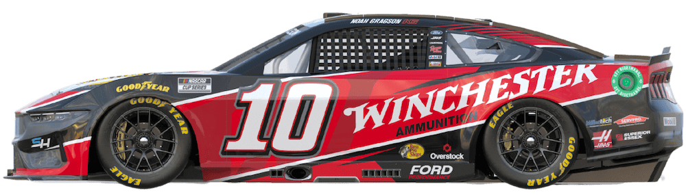 Winchester® and the No. 10 Ford Mustang Dark Horse Hit the Track in Bristol