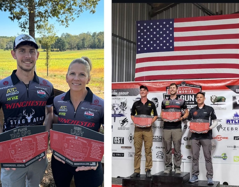Tim and Becky Yackley of Team Winchester Earn First Place at Memorial 3-Gun Competition