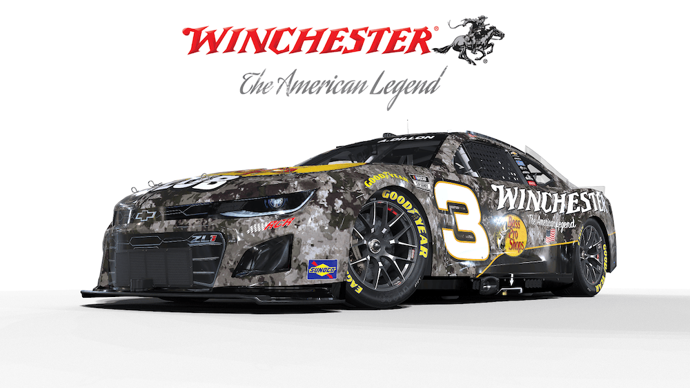 Winchester® No. 3 Car to Run in the Shriners Children’s 500 at Phoenix Raceway on March 9