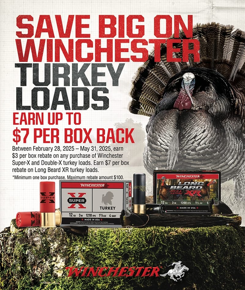 Winchester® Offers Turkey Ammunition Rebate