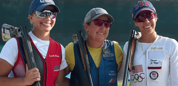 Team Winchester Olympians, Dania Vizzi and Kim Rhode Secure Gold, Silver, and Bronze Medals at ISSF World Cups