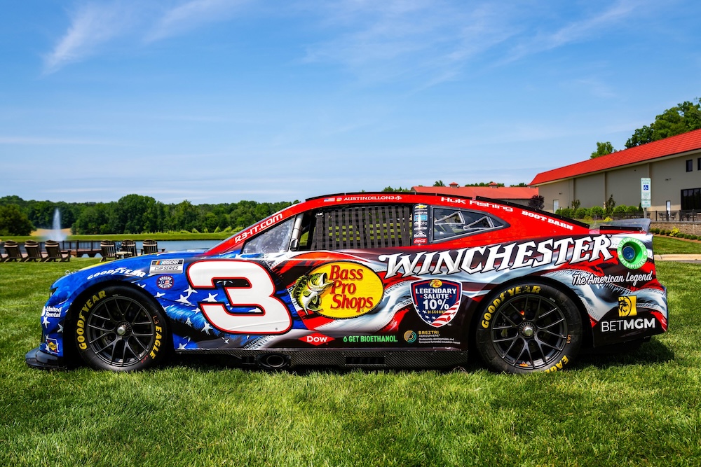 Winchester Ammunition Featured on Special Patriotic-Themed No. 3 Richard Childress Racing Chevrolet