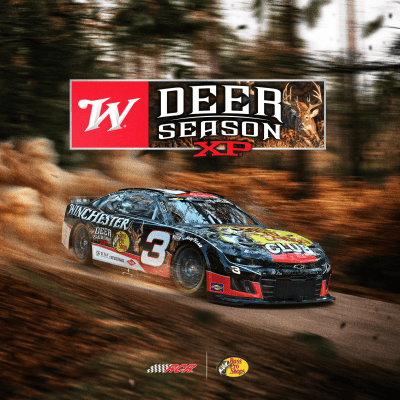 Winchester Deer Season XP® Debuts on Richard Childress Racing No. 3 Chevrolet at Richmond Raceway
