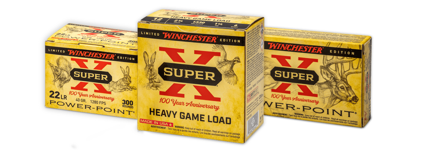 Super-X® Brand Anniversary Series box display
